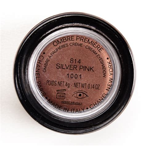 chanel silver pink swatch|Chanel Silver Pink (814) Ombre Premiere Longwear Cream.